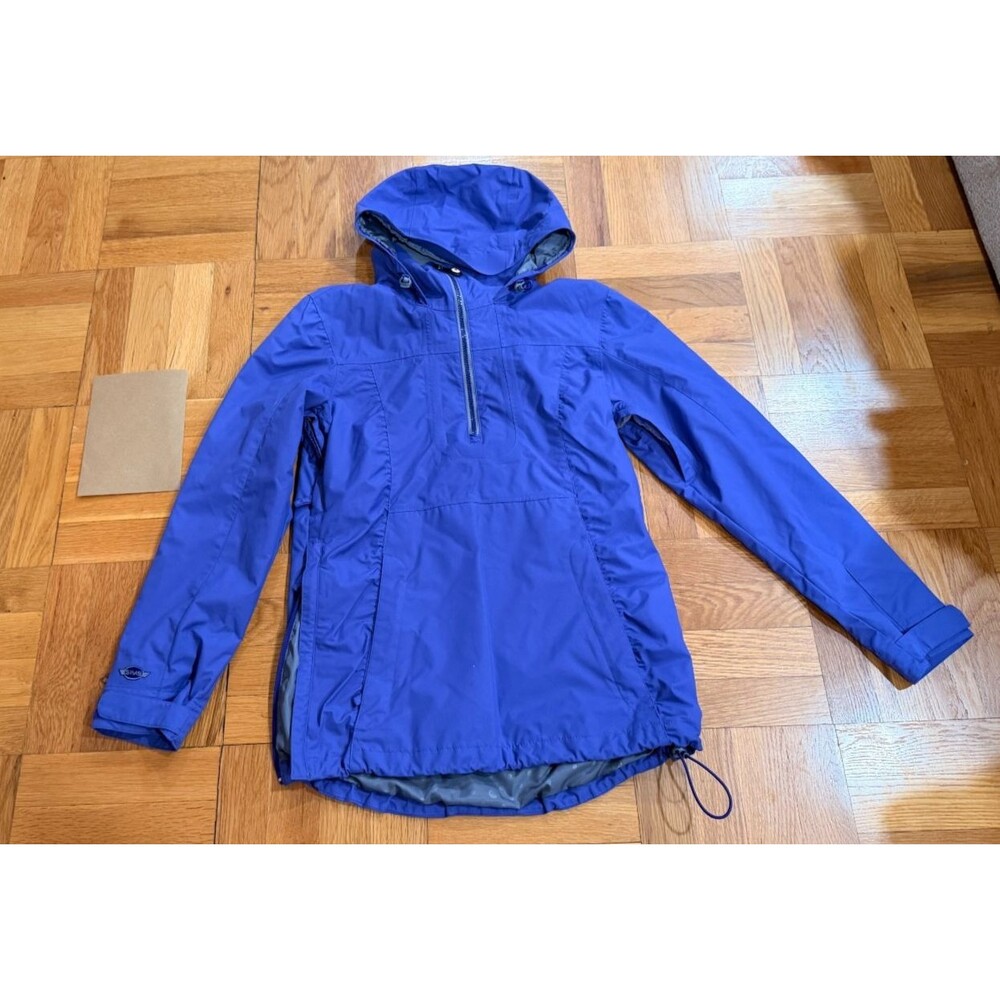 Sims Snowboarding Jacket Women's Small Purple Blue Hooded Ski Anorak Pullover